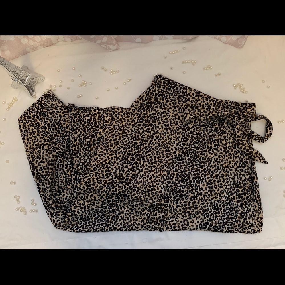 NWOT Nine West Cheetah Print Skirt